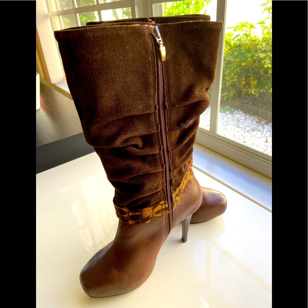 Women’s Brown leather and Suede Boots